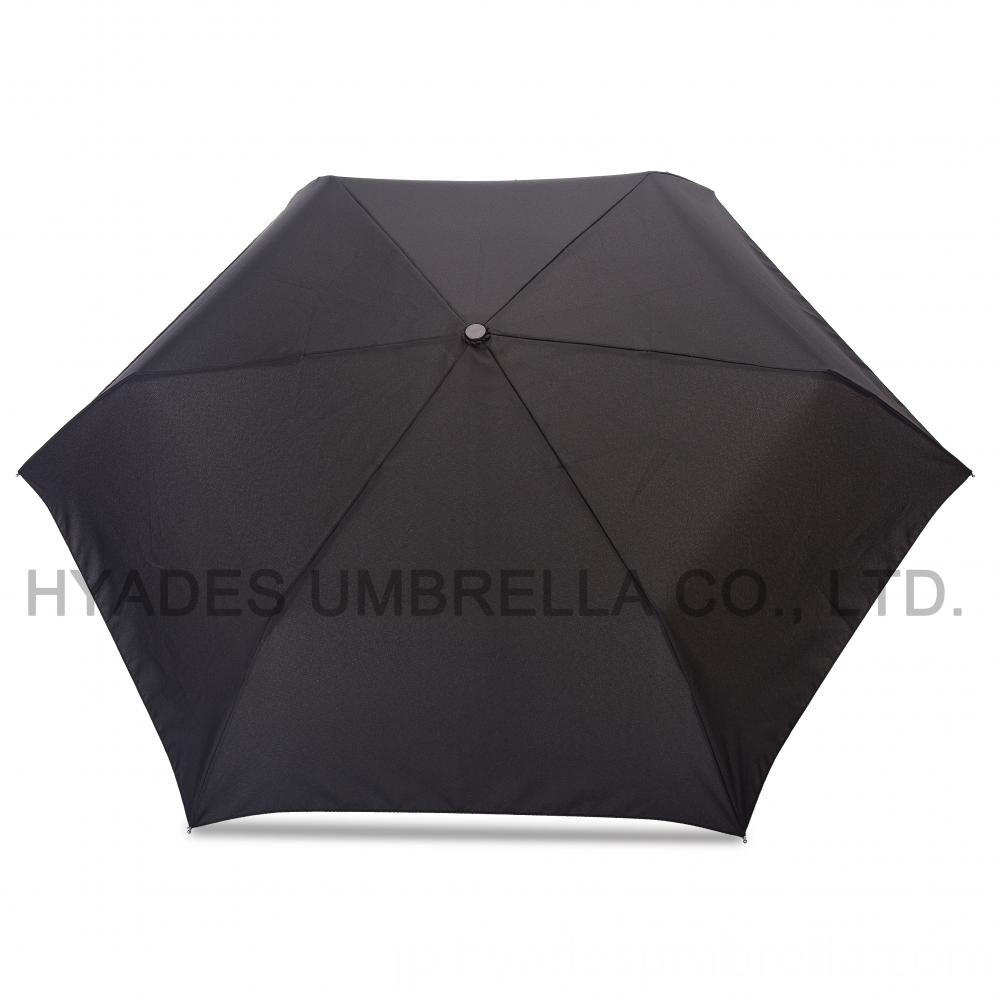 折りたたみ傘の自動開閉 Auto open and close folding umbrella black